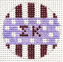 Load image into Gallery viewer, Sigma Kappa Key Fob Insert
