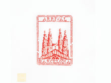 Load image into Gallery viewer, Barcelona Passport Stamp
