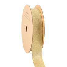 Load image into Gallery viewer, Metallic Gold Grosgrain Ribbon
