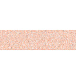 Metallic Peach Melba Grosgrain Ribbon