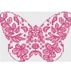 Pink Chinoiserie Butterfly