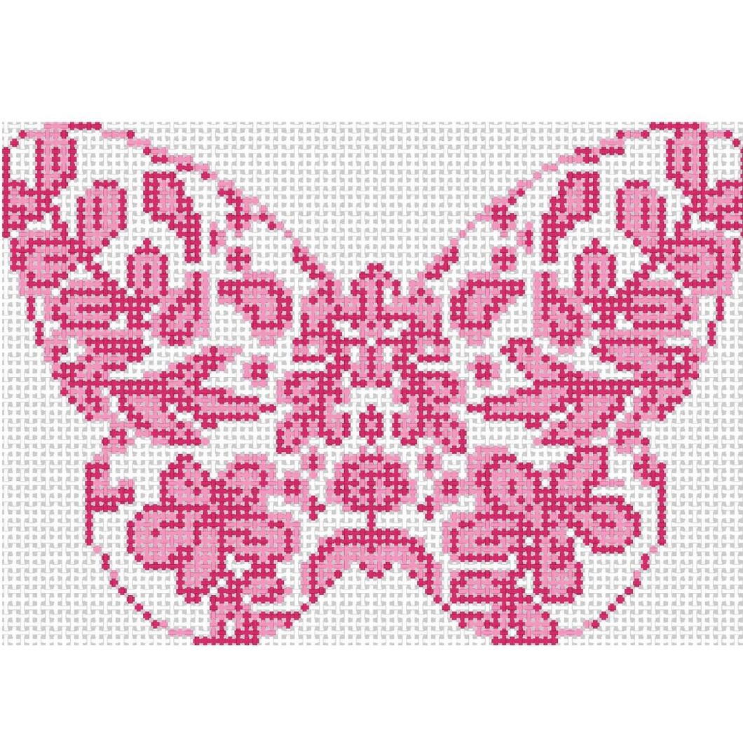Pink Chinoiserie Butterfly
