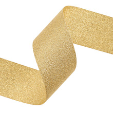 Load image into Gallery viewer, Metallic Tafetta Gold Ribbon
