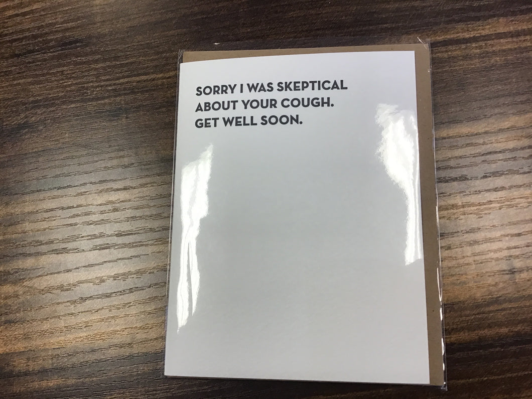 Moment of Truth: Skeptical Card
