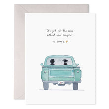 Load image into Gallery viewer, Co-Pilot Sympathy Card
