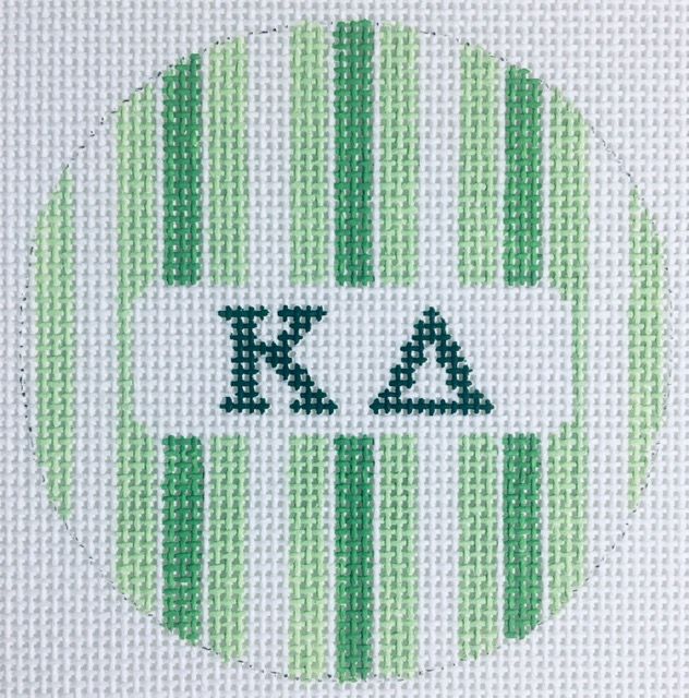 Kappa Delta Stripe Round
