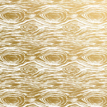 Load image into Gallery viewer, Gold Faux Bois Gift Wrap

