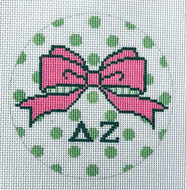 Delta Zeta Bow Round