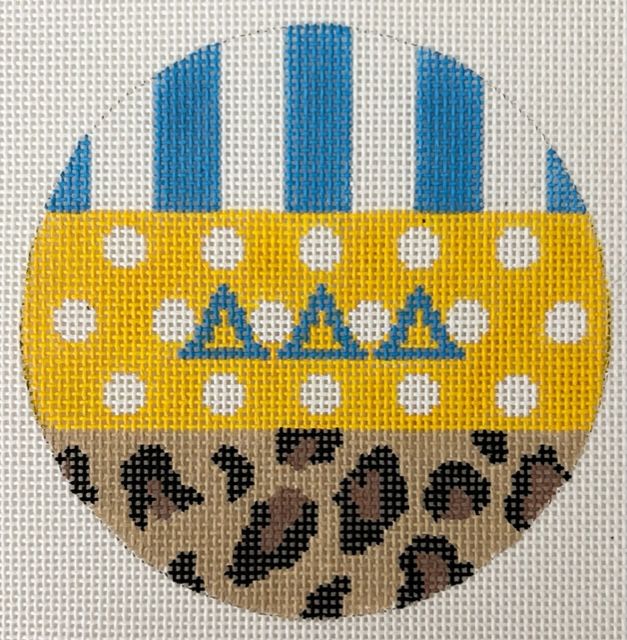 Delta Delta Delta Multi Pattern Round