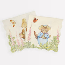 Load image into Gallery viewer, Peter Rabbit Luncheon Napkins
