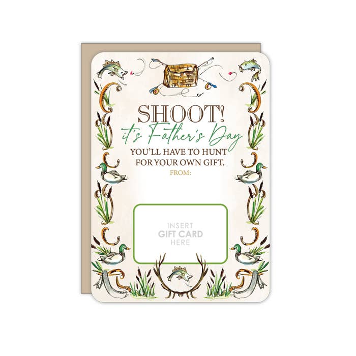 Shoot! It's Father's Day Gift Card