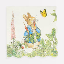 Load image into Gallery viewer, Peter Rabbit Luncheon Napkins
