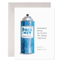Load image into Gallery viewer, Aquanet Birthday Card
