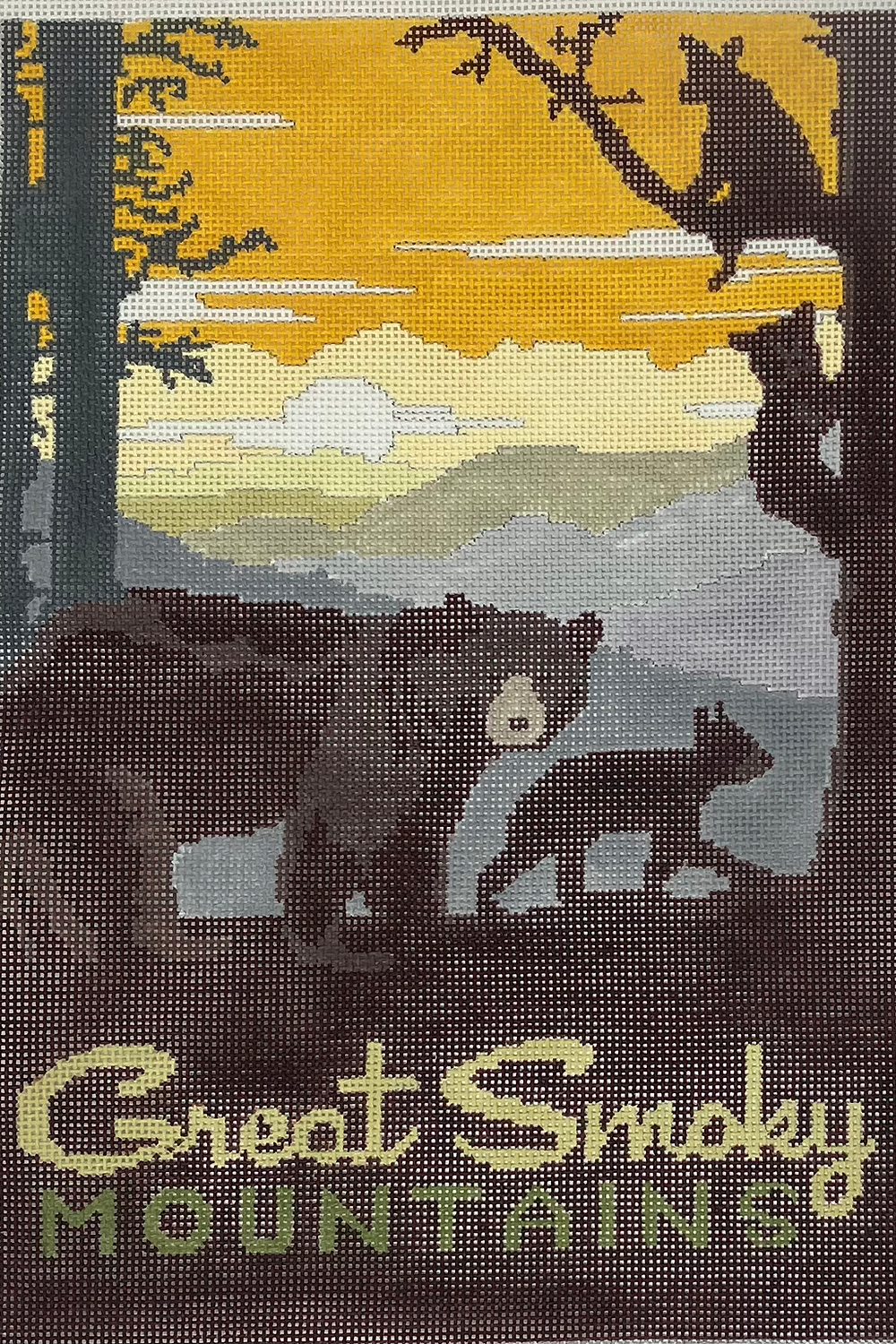 Great Smoky Mountains Travel Poster