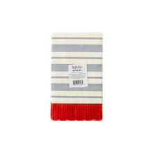 Load image into Gallery viewer, Striped Scallop Guest Towels
