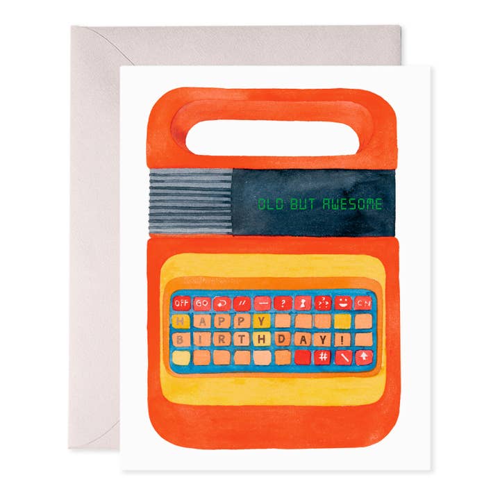 Speak & Spell Card
