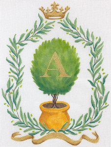 Olive Topiary Crest