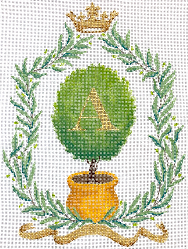 Olive Topiary Crest