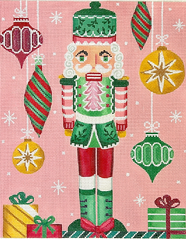 Pink & Green Nutcracker