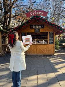 Crepe Christmas Market Stand