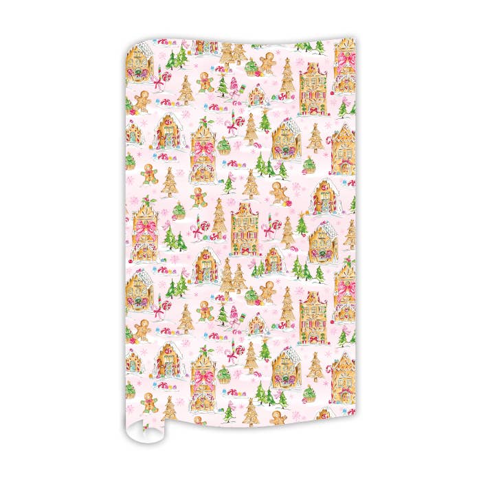 Gingerbread House Gift Wrap