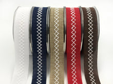Load image into Gallery viewer, Diamond Stitch Ribbon
