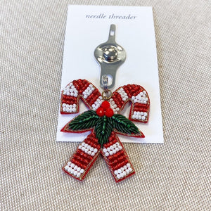 Beaded Needle Threader / Winter Holidays