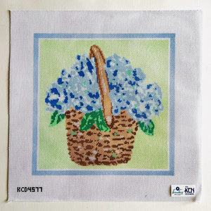 Hydrangeas in Basket