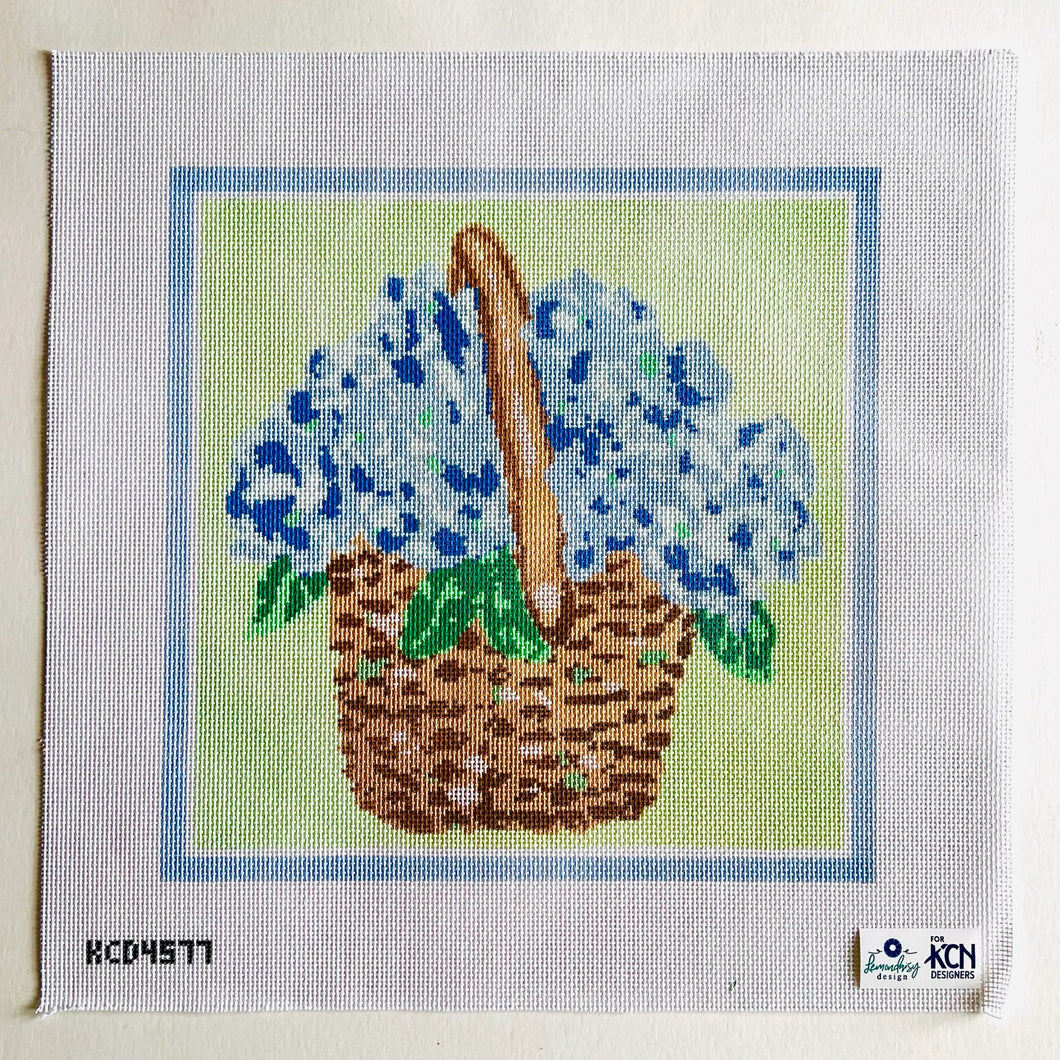 Hydrangeas in Basket