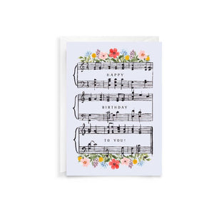 Birthday Song Card