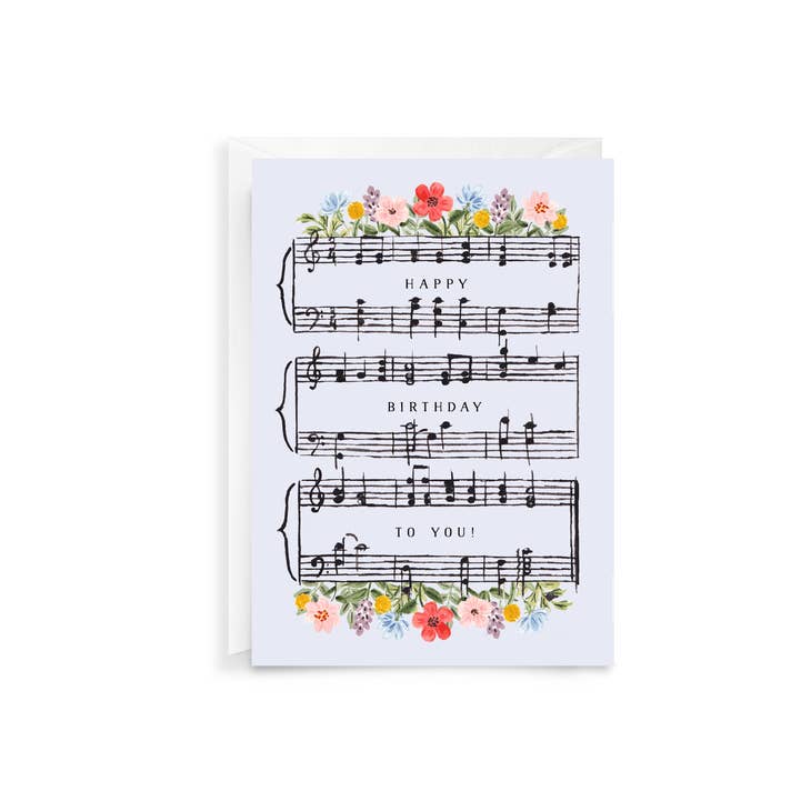 Birthday Song Card
