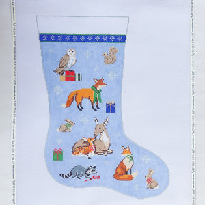 Christmas Forest Stocking