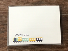 Load image into Gallery viewer, Train Note Cards
