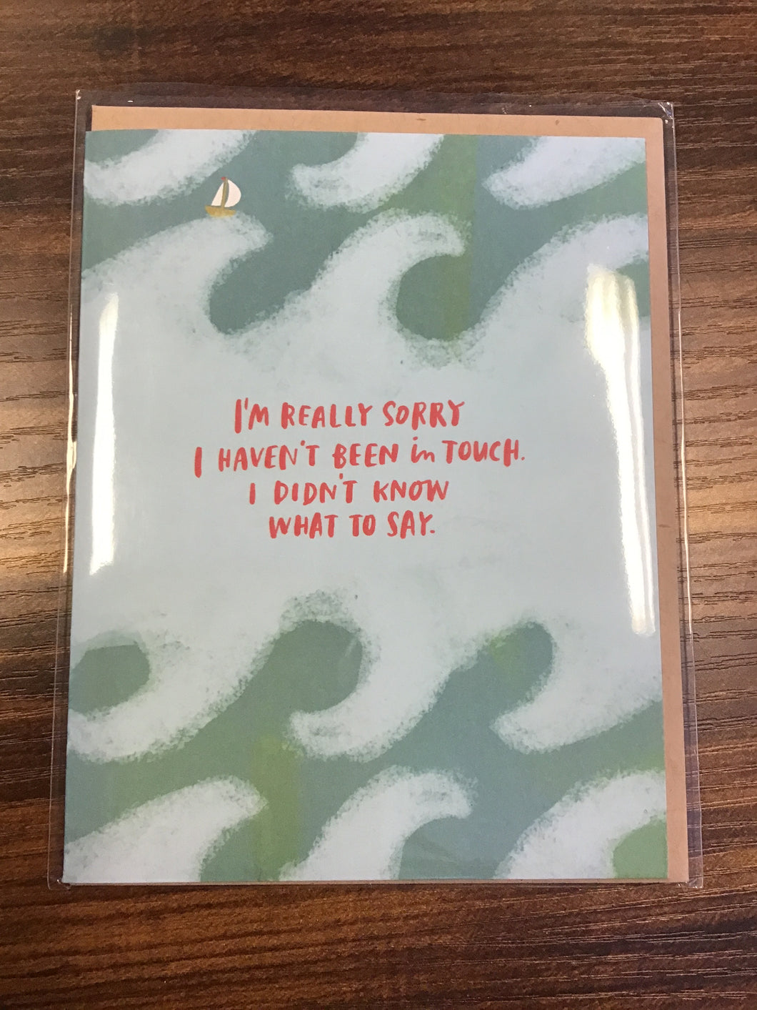 Didn't Know What to Say Card