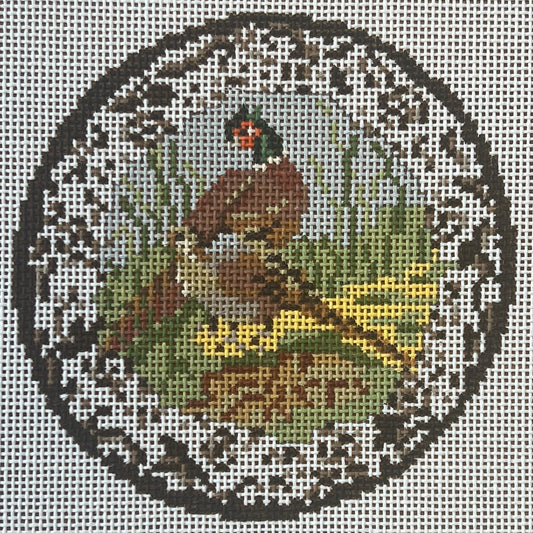 Pheasant Transferware Plate
