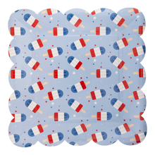 Load image into Gallery viewer, Blue Popsicles Paper Plates
