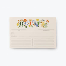 Load image into Gallery viewer, Mayfair Recipe Cards
