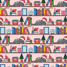 Load image into Gallery viewer, Christmas Book Shelf Gift Wrap
