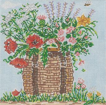 Spring Flower Basket
