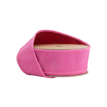 Load image into Gallery viewer, Reversible Pink Dupioni Ribbon
