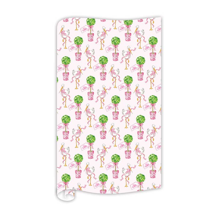 Baby Stork Gift Wrap