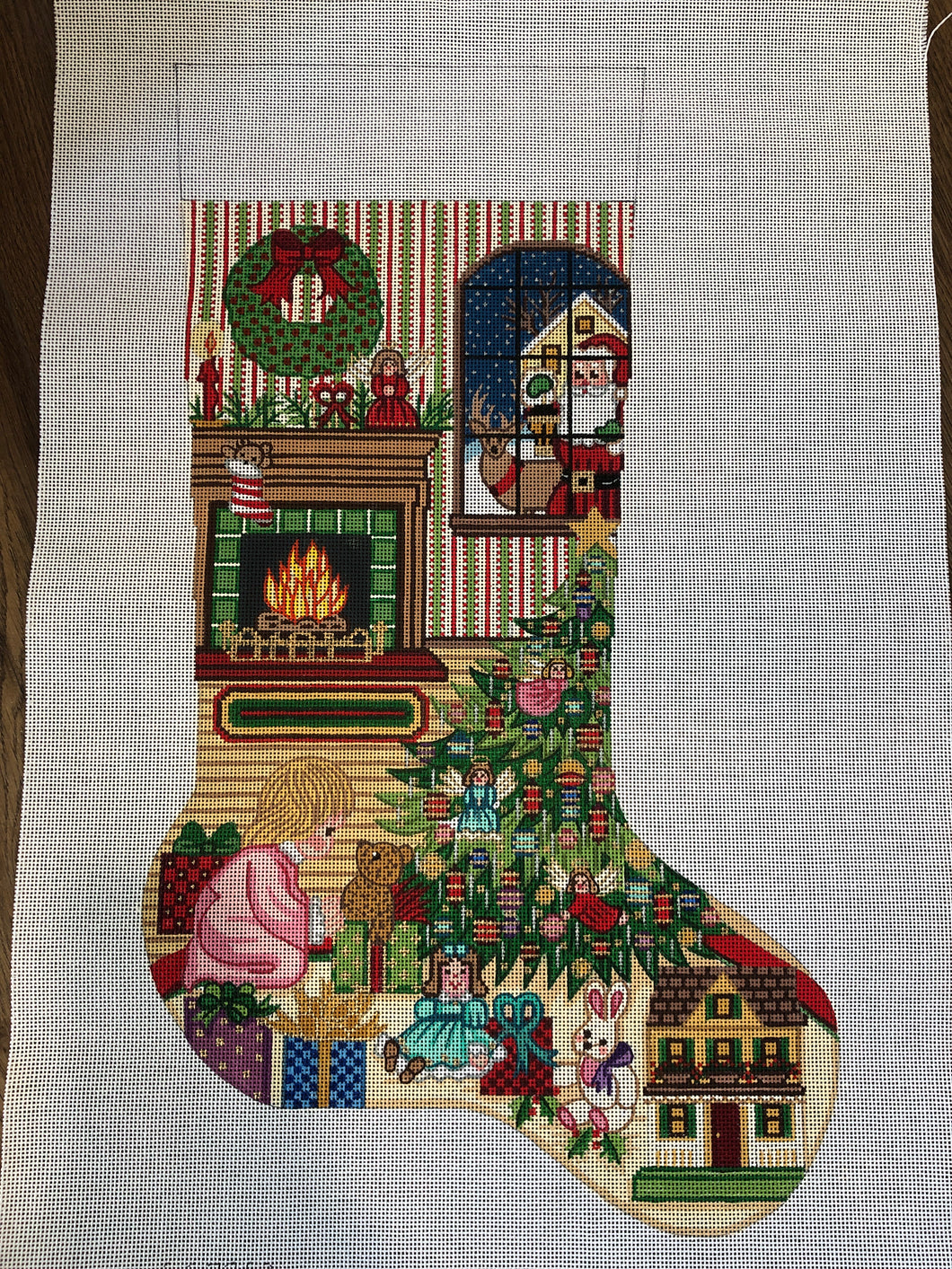 Girl with Doll House