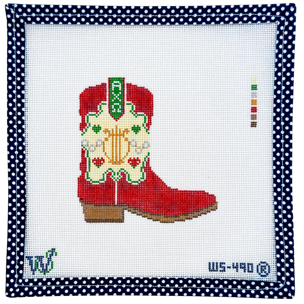 Alpha Chi Omega Cowboy Boot