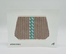 Load image into Gallery viewer, Large Nantucket Basket with Rope Blue
