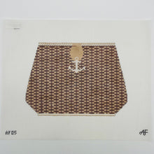 Load image into Gallery viewer, Large Nantucket Basket with Anchor
