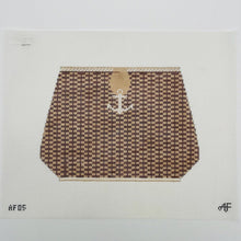 Load image into Gallery viewer, Large Nantucket Basket with Anchor

