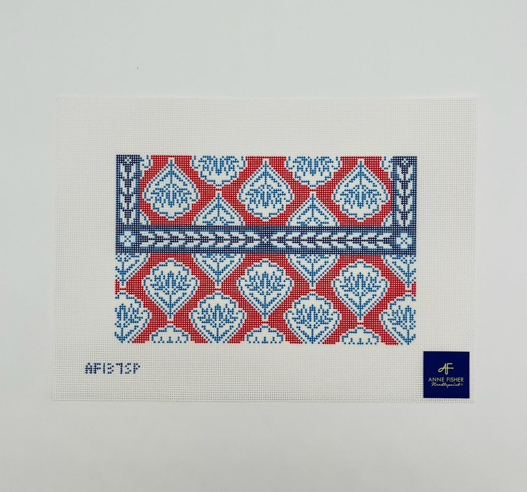 Red Medallion Clutch