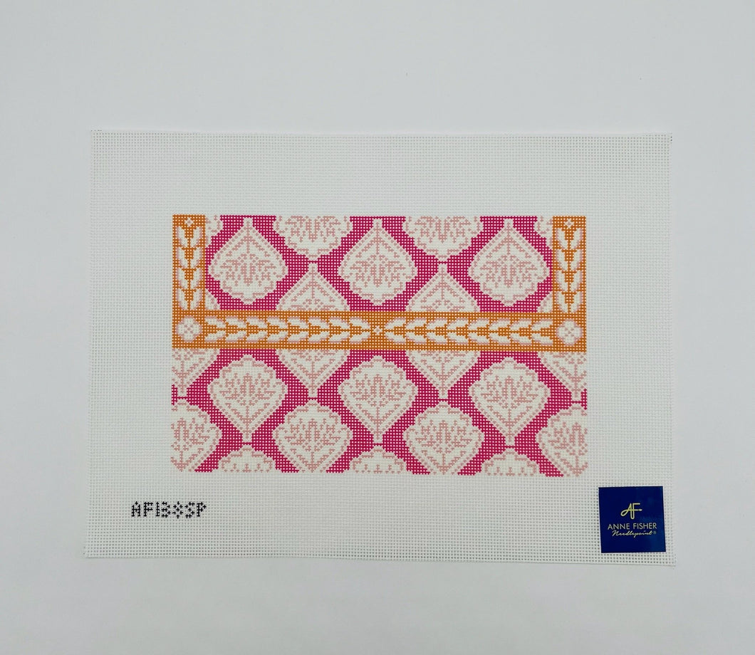 Pink Medallion Clutch