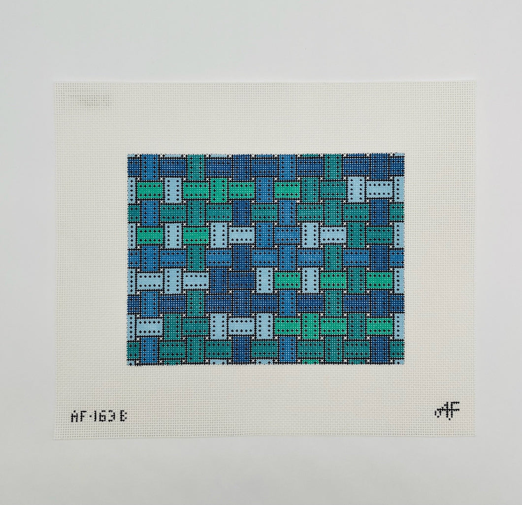 Ribbon Clutch - Blue Haze