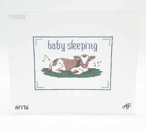 Baby Sleeping Cow